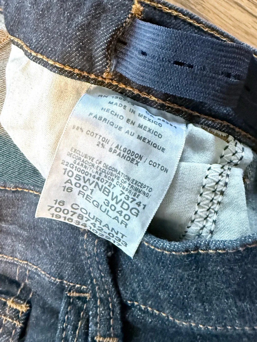 Wrangler Kids Dark Blue Jeans - Picture 5 of 6
